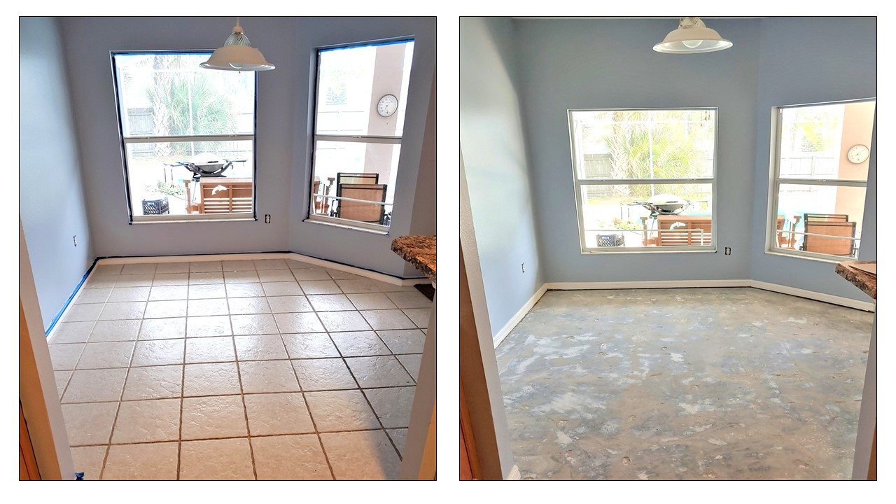 Tile Removal Gallery | Central Florida Dust-Free Tile Removal LLC